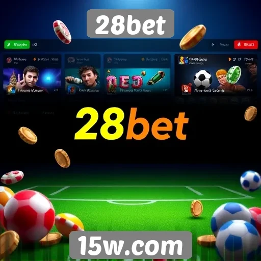 Variedade de jogos disponíveis na plataforma 28bet